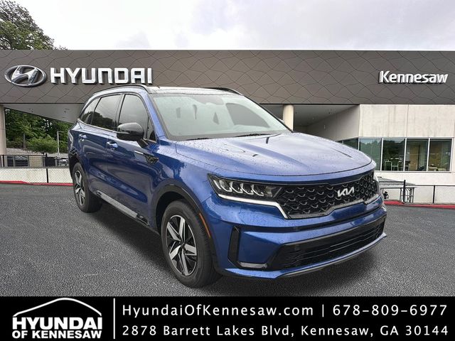 Sapphire Blue 2022 Kia Sorento SUV / Crossover Front-Wheel Drive 8-Speed Automatic