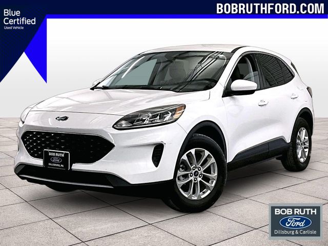 2021 Ford Escape Hybrid SE White at Carlisle Cadillac Buick GMC