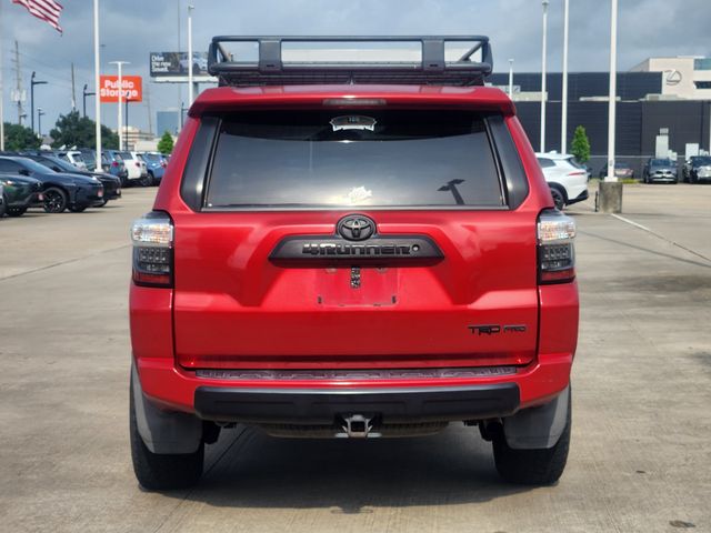 2017 Toyota 4Runner TRD Pro Red at Gullo Toyota