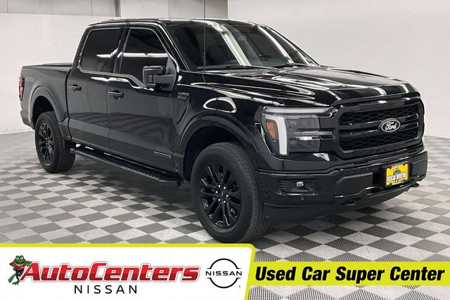 Agate Black Metallic 2025 Ford F-150 Pickup Truck Four-Wheel Drive Automatic