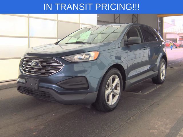 Blue 2019 Ford Edge SE FWD SUV / Crossover Front-Wheel Drive 8-Speed Automatic