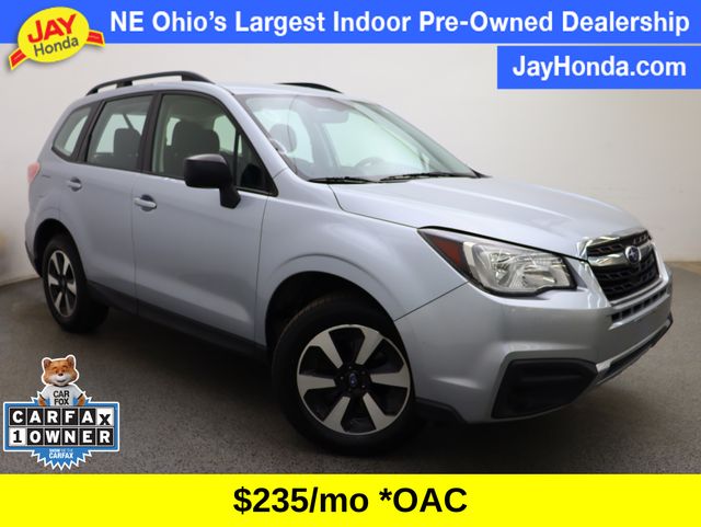 Ice Silver Metallic 2018 Subaru Forester SUV / Crossover All-Wheel Drive Continuously Variable Transmission