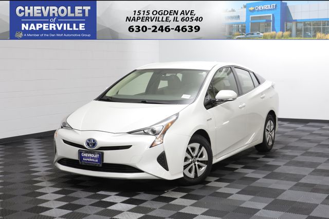 White (Blizzard Pearl) 2016 Toyota Prius Hatchback Front-Wheel Drive Continuously Variable Transmission