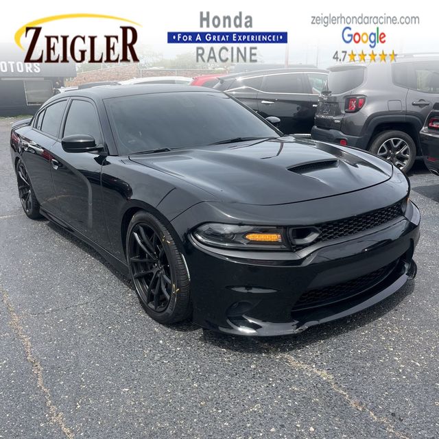 Pitch Black Clearcoat 2020 Dodge Charger Scat Pack RWD Sedan Rear-Wheel Drive 8-Speed Automatic