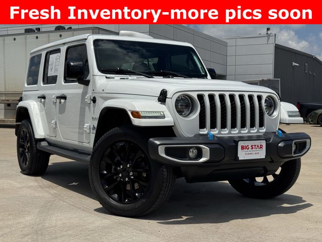 2023 Jeep Wrangler Sahara 4xe White at Emmons Autoplex