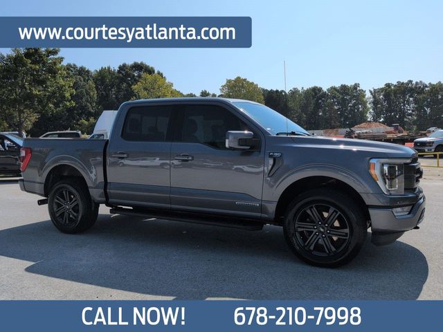 Carbonized Gray Metallic 2021 Ford F-150 Pickup Truck Four-Wheel Drive Automatic
