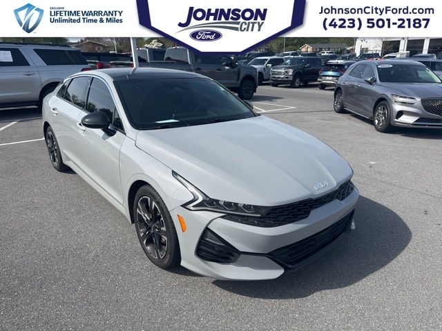 Wolf Gray 2023 Kia K5 GT-Line FWD Sedan Front-Wheel Drive 8-Speed Automatic