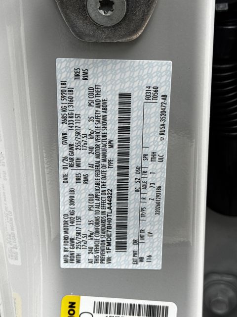 New 2026 White Ford Big Bend image 21