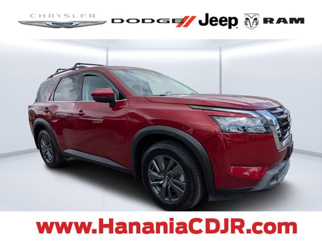 Red (Scarlet) 2024 Nissan Pathfinder SUV / Crossover All-Wheel Drive 9-Speed Automatic