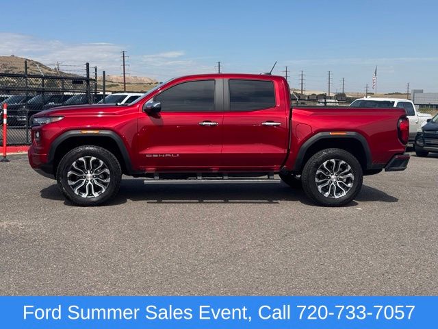 Volcanic Red Tintcoat 2024 GMC Canyon Pickup Truck Four-Wheel Drive 8-Speed Automatic