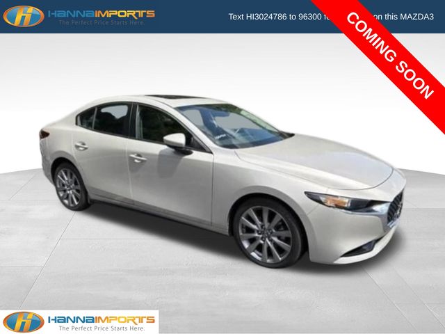 Gray (Platinum Quartz Metallic) 2022 Mazda MAZDA3 Sedan All-Wheel Drive 6-Speed Automatic