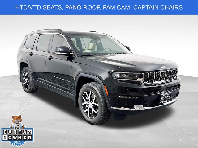 Diamond Black Crystal Pearlcoat 2023 Jeep Grand Cherokee L SUV / Crossover Four-Wheel Drive 8-Speed Automatic