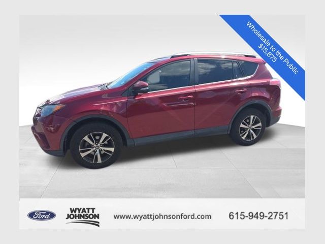 Pearl 2018 Toyota RAV4 XLE SUV / Crossover Front-Wheel Drive 6-Speed Automatic