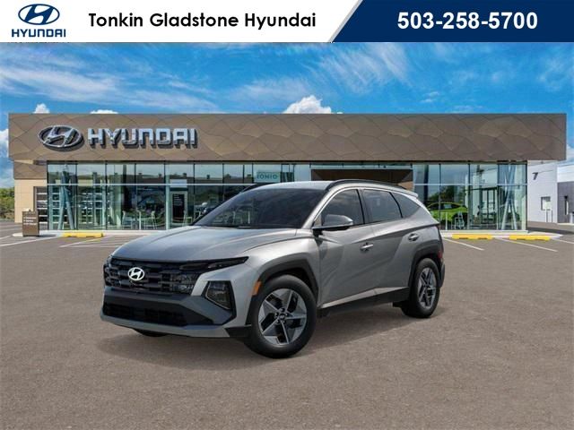 Shimmering Silver 2026 Hyundai Tucson SUV / Crossover All-Wheel Drive 8-Speed Automatic