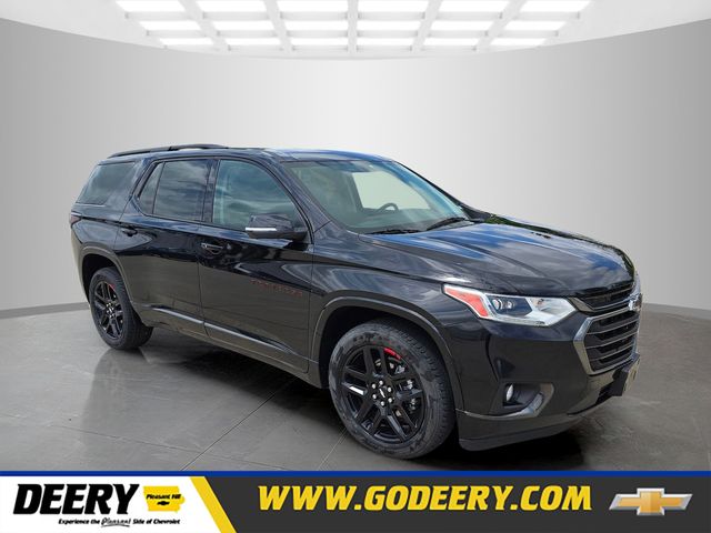 Mosaic Black Metallic 2021 Chevrolet Traverse SUV / Crossover Four-Wheel Drive 9-Speed Automatic