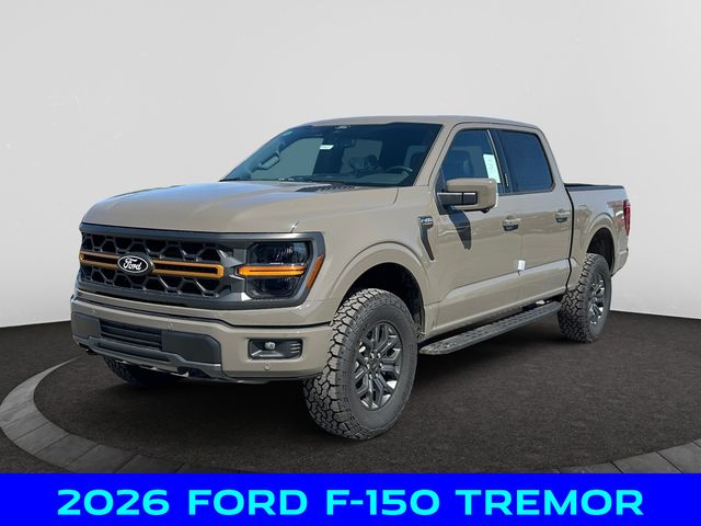 Gray 2026 Ford F-150 Pickup Truck Four-Wheel Drive Automatic