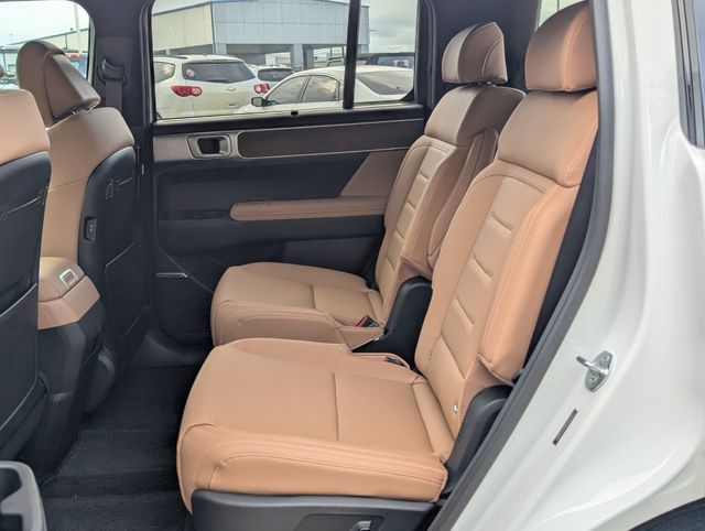 2027 Hyundai Santa Fe Hybrid Calligraphy White at Baytown Hyundai