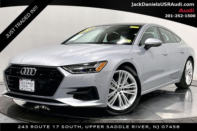 Florett Silver Metallic 2019 Audi A7 Sedan All-Wheel Drive 7-Speed Automatic