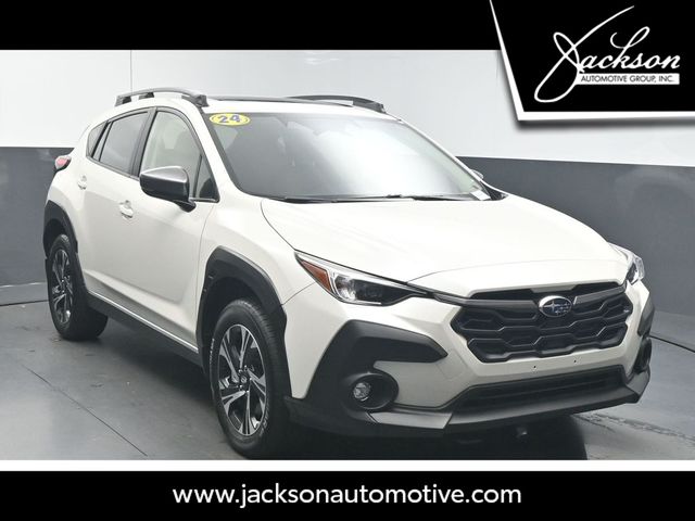 Crystal White Pearl 2024 Subaru Crosstrek SUV / Crossover All-Wheel Drive Continuously Variable Transmission
