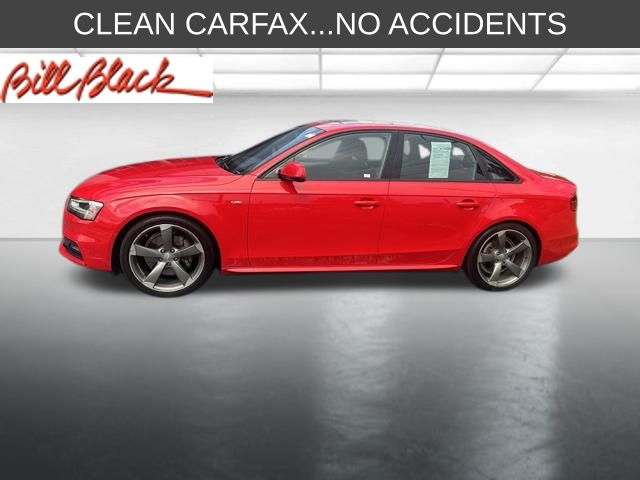 Brilliant Red 2015 Audi A4 Sedan All-Wheel Drive 8-Speed Automatic