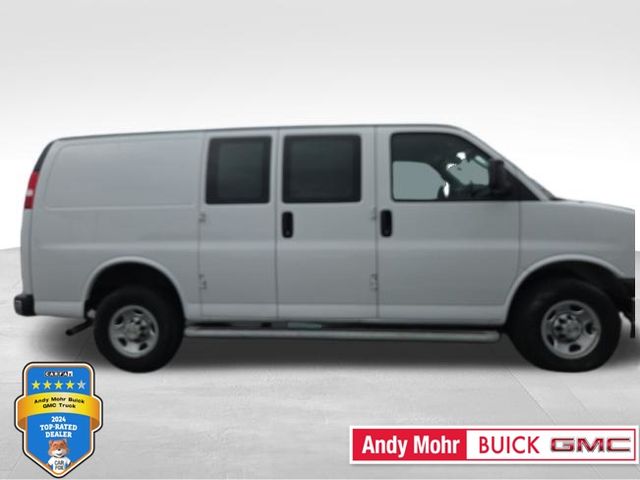 Summit White 2024 Chevrolet Express Cargo 2500 RWD Van Rear-Wheel Drive 8-Speed Automatic Overdrive