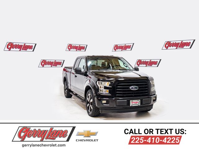 Shadow Black 2017 Ford F-150 XLT SuperCab Pickup Truck 4X2 6-Speed Automatic