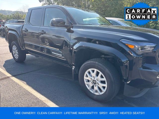 Black 2025 Toyota Tacoma Pickup Truck Four-Wheel Drive 8-Speed Automatic