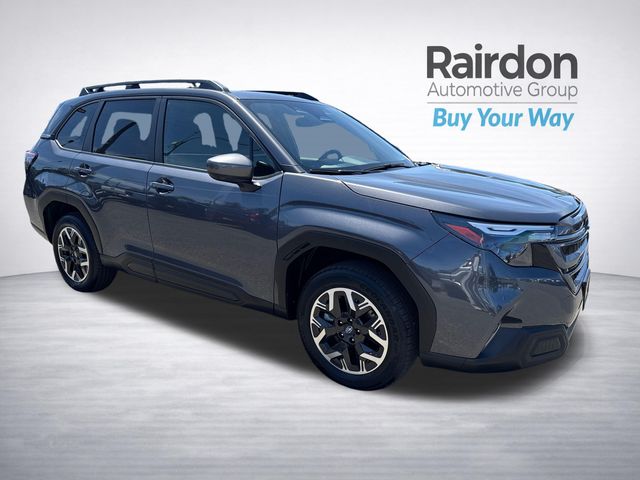 Magnetite Gray Metallic 2025 Subaru Forester Premium Crossover AWD SUV / Crossover All-Wheel Drive Continuously Variable Transmission