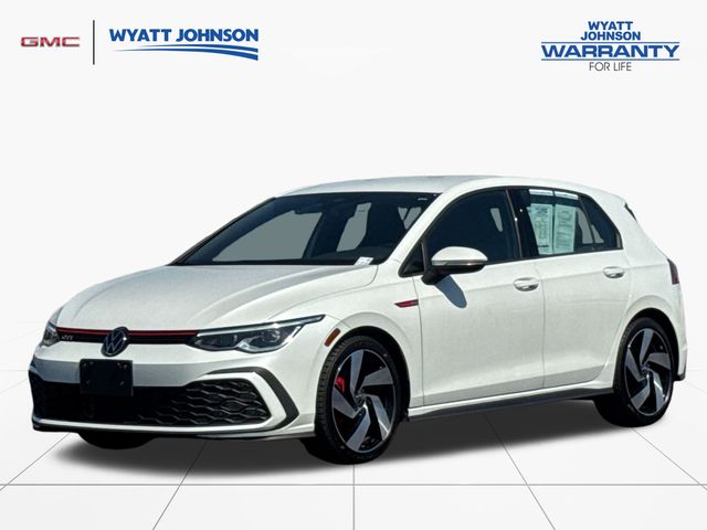 Red 2024 Volkswagen Golf GTI Hatchback Front-Wheel Drive 7-Speed Dual Clutch