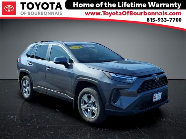 Magnetic Gray Metallic 2024 Toyota RAV4 SUV / Crossover All-Wheel Drive 8-Speed Automatic