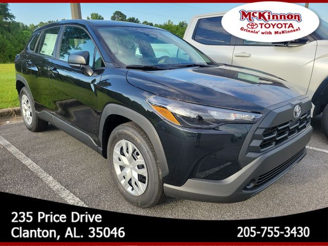 Jet Black 2026 Toyota Corolla Cross SUV / Crossover Front-Wheel Drive Continuously Variable Transmission