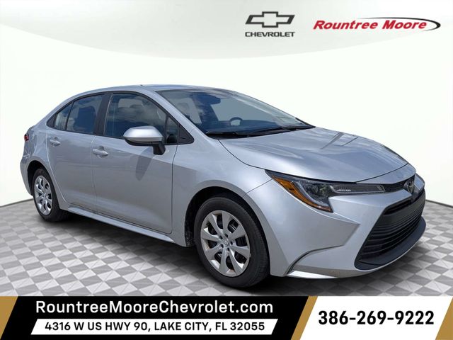 Classic Silver Metallic 2025 Toyota Corolla Sedan Front-Wheel Drive Continuously Variable Transmission