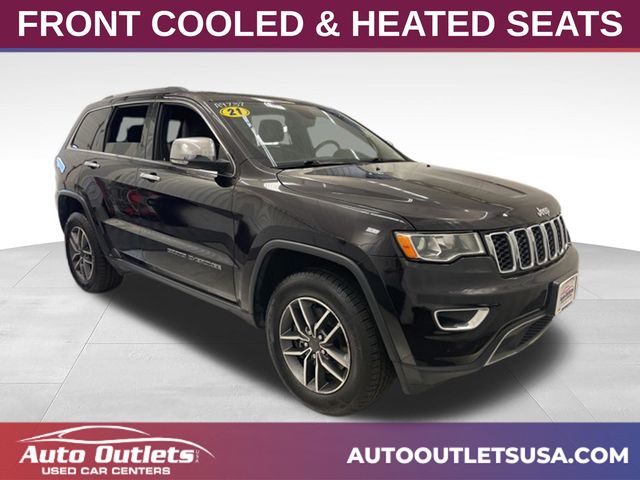 Red (Sangria Metallic Clearcoat) 2021 Jeep Grand Cherokee SUV / Crossover Four-Wheel Drive 8-Speed Automatic