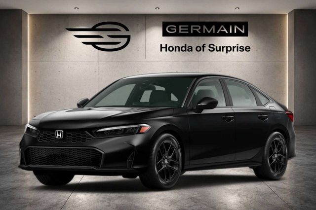 New 2026 Crystal Black Pearl Honda Sport Sedan image 5