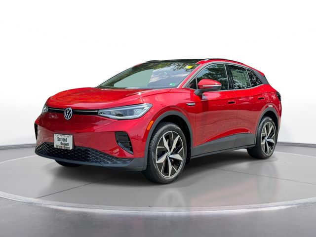 Red Metallic 2025 Volkswagen ID.4 SUV / Crossover All-Wheel Drive Automatic