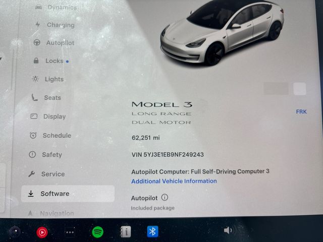 used 2022 Tesla Model 3 car, priced at $29,015