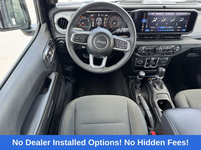 2025 Jeep Wrangler Sahara Black at Big Star Chrysler Jeep Dodge Ram 