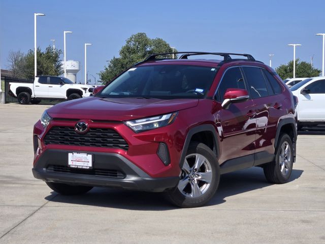 Red (Ruby Flare Pearl) 2024 Toyota RAV4 SUV / Crossover Front-Wheel Drive 8-Speed Automatic