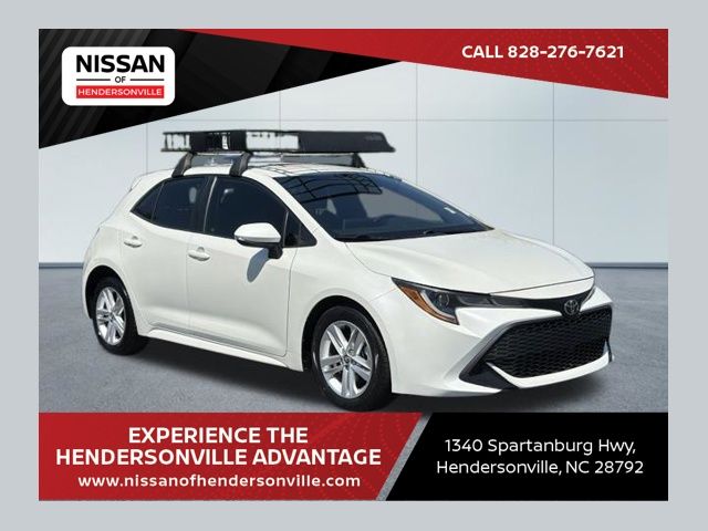 White (Blizzard Pearl) 2020 Toyota Corolla Hatchback Hatchback Front-Wheel Drive Continuously Variable Transmission