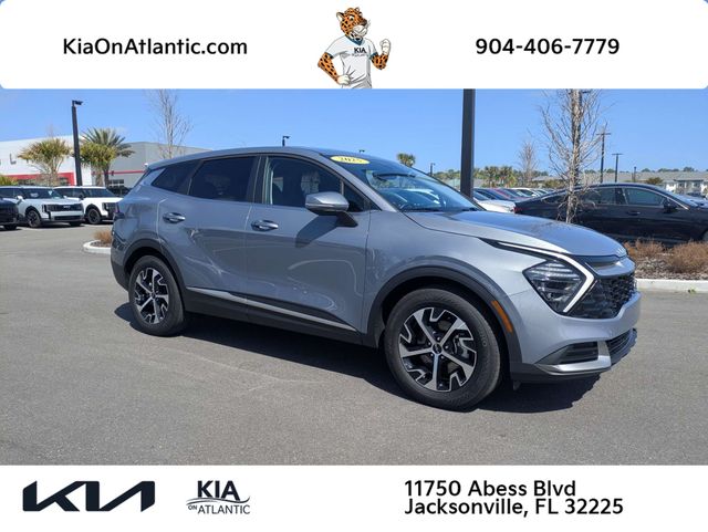 Everlasting Silver 2025 Kia Sportage EX FWD SUV / Crossover Front-Wheel Drive 8-Speed Automatic