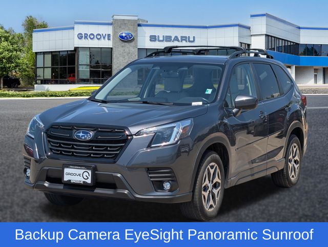 Gray Metallic 2024 Subaru Forester SUV / Crossover All-Wheel Drive Continuously Variable Transmission