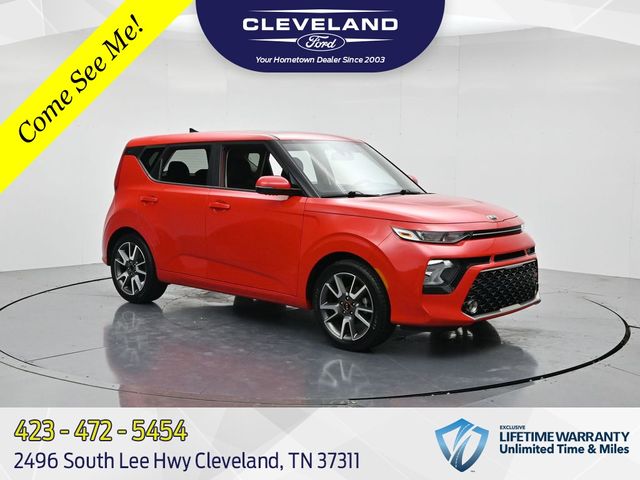 Inferno Red 2021 Kia Soul SUV / Crossover Front-Wheel Drive Continuously Variable Transmission
