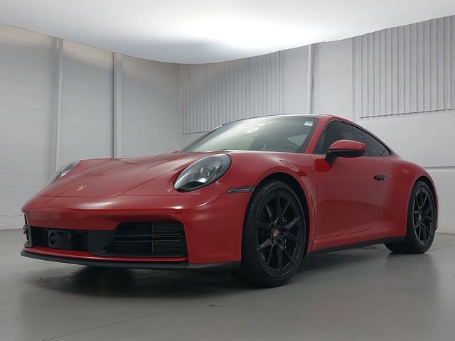 Carmine Red 2025 Porsche 911 Coupe