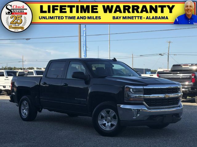 Black 2017 Chevrolet Silverado 1500 Pickup Truck Four-Wheel Drive 6-Speed Automatic Overdrive