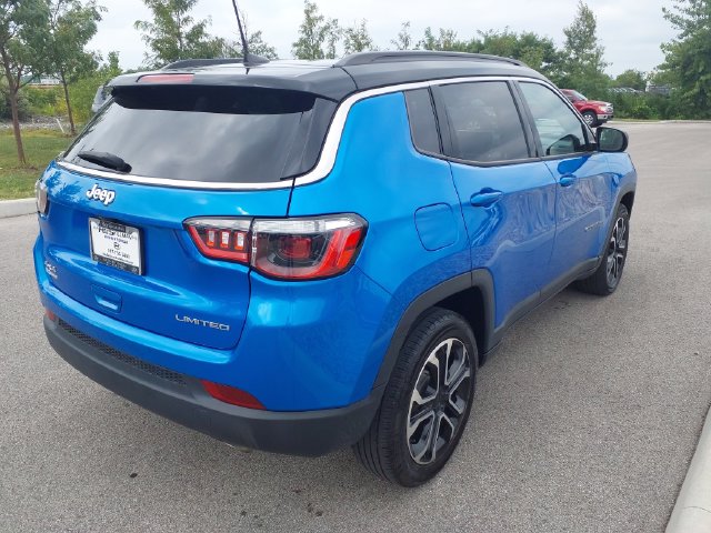 Used 2022 Laser Blue Jeep Limited image 5