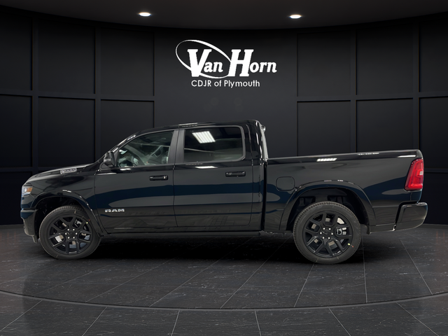New 2026 Diamond Black Crystal Pearlcoat Ram Laramie image 6
