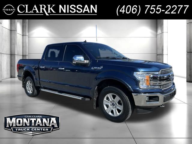 Blue Jeans Metallic 2020 Ford F-150 Pickup Truck Four-Wheel Drive Automatic