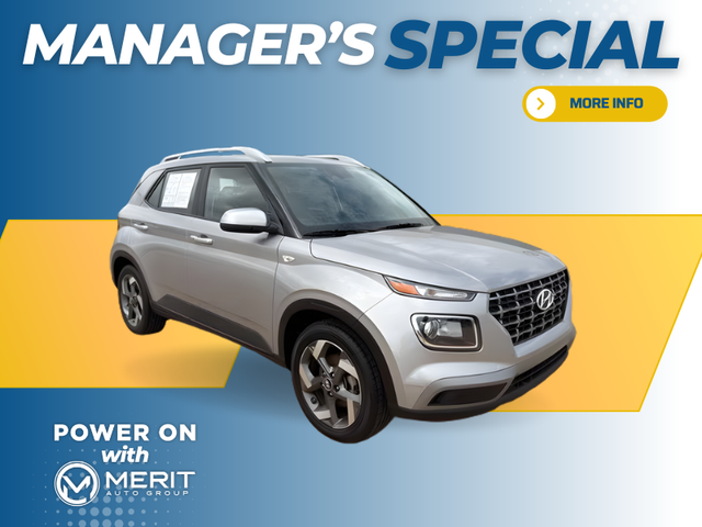 Shimmering Silver 2024 Hyundai Venue Limited FWD SUV / Crossover Front-Wheel Drive Continuously Variable Transmission