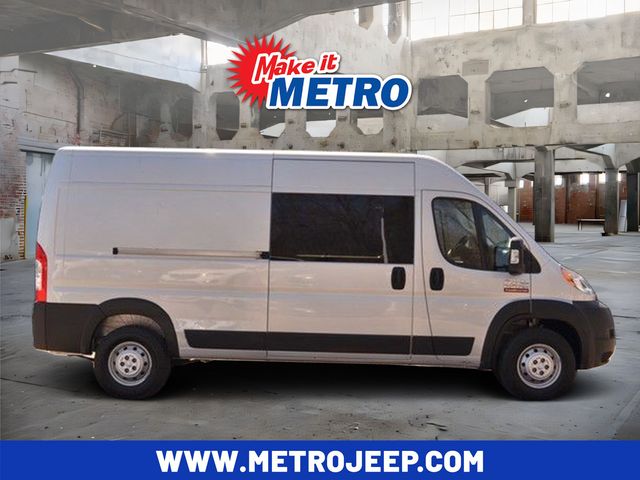 Bright Silver Metallic Clearcoat 2022 RAM ProMaster 2500 159 High Roof Cargo Van FWD Van Front-Wheel Drive 9-Speed Automatic