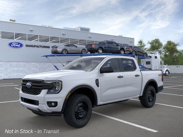 Oxford White 2026 Ford Ranger XL SuperCrew 4WD Pickup Truck Four-Wheel Drive Automatic
